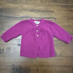 Boutique Sweet Honey‎ Clothing Company  Violet Spring Cardigan Infant 6 Months